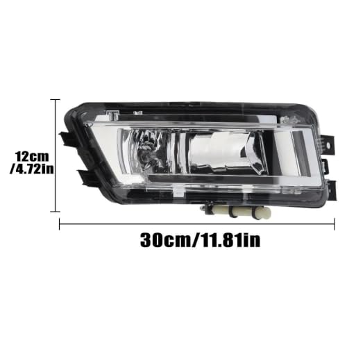 Feux antibrouillard avant VW Passat B7 2011 2012 2013 2014 2015 avec grille pare-chocs 56D853665 - 4