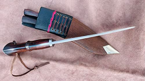 Egkh 10" Hand Forged Full Tang Blade Service No 1 Guard Kukri, Military Khukuri #TOP3