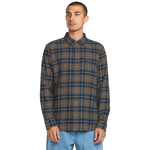 Chemise Volcom Caden Plaid en flanelle légère à manches longues XS
