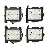 QUEENPRINT High speed printing 4pcs DX5 / DX7 Cap Capping Top for Roland, Mutoh, Mimaki Large Format Printer jv33-130 / JV33-160 / JV33-260 / JV33-130BS / JV33-160BS / JV34-260 / CJV30-60 /CJV30-100