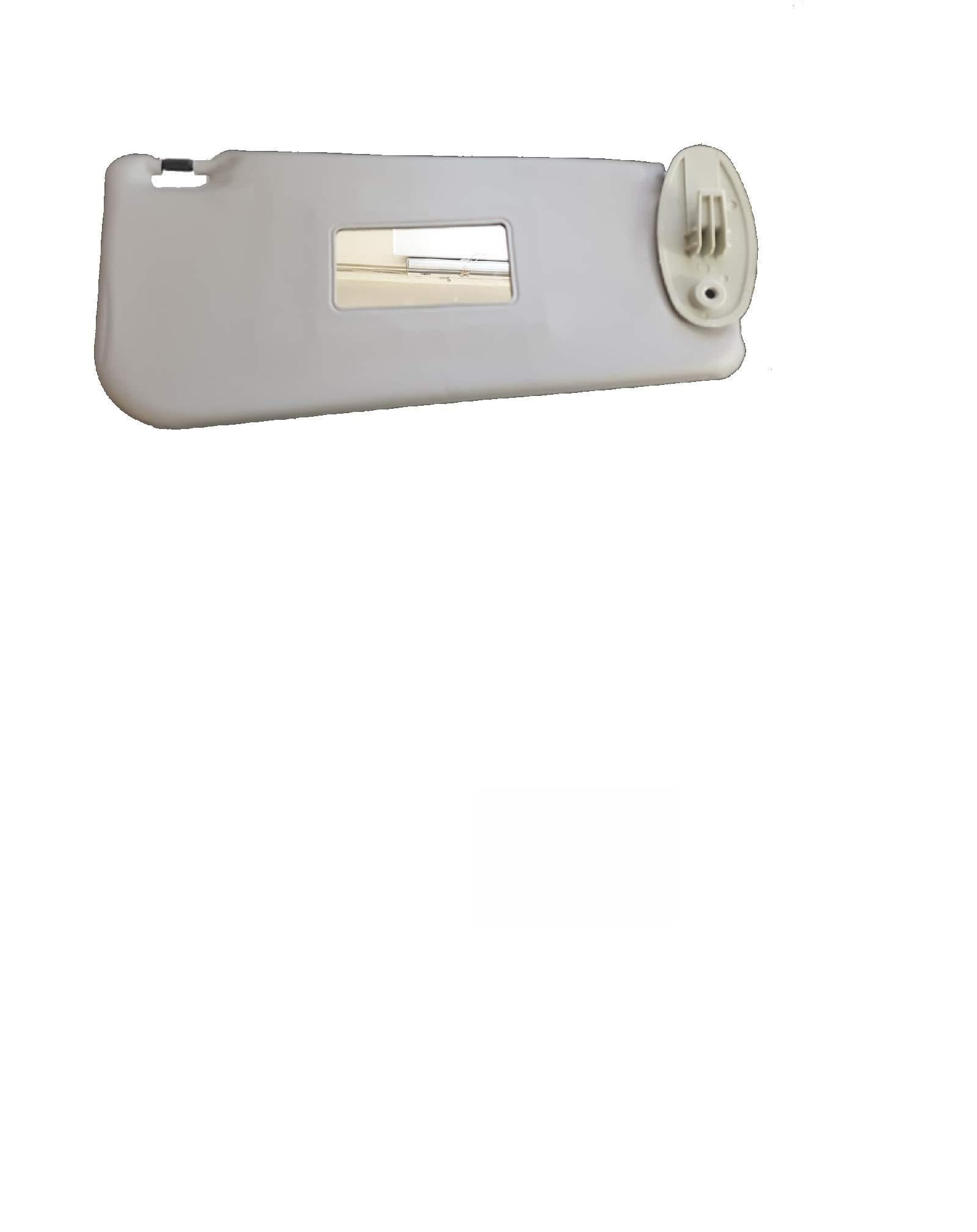 PANTINA ALETTA PARASOLE DESTRA (PASSEGGERO) GRIGIO CHIARO PER GRANDE PUNTO E PUNTO EVO 2005>