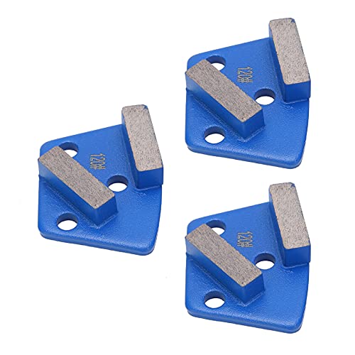 3 Peças Sapatos de Moagem de Diamante Trapézio Diamante Moagem de Dentes Longos Bloco de Moagem de D