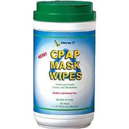 Citrus ll CPAP Mask Cleaner Wipe, 62 Count Canister by Ensur Beaumont Products