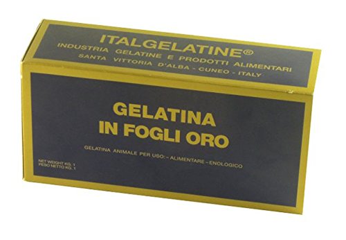 Gelatina in fogli 1000g