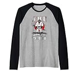 El arte del lanzamiento - Grappling Judo Gorila Camiseta Manga Raglan