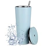 ❤【Klassischer Wasserbecher aus rostfreiem Stahl】Der Wasserbecher besteht aus Edelstahl mit einem zusätzlichen Spritzlack, einer guten Rostbeständigkeit, ist langlebig und bequem zu verwenden und leicht zu reinigen.