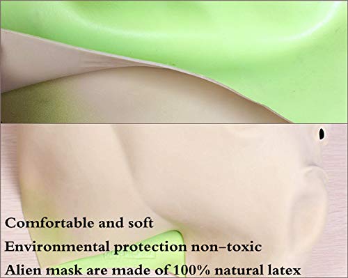 Maschera aliena - Maschera aliena in lattice per