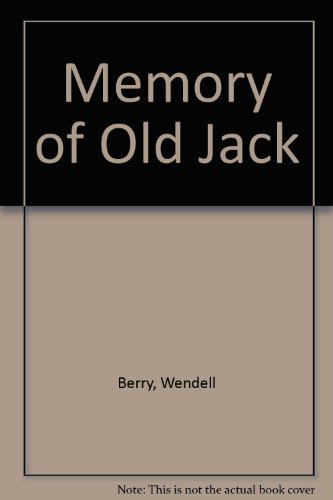 The memory of Old Jack [Large Print] 0816162107 Book Cover