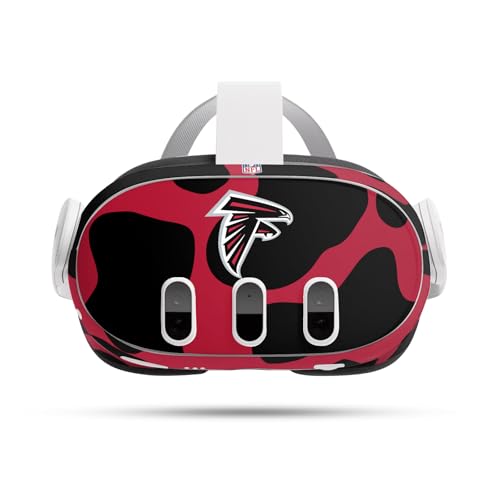 Autocollant Meta Quest 3 NFL Atlanta Falcons pour vos sessions de jeu VR entre amis