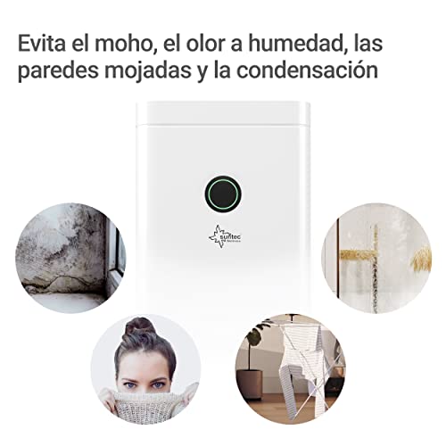 SUNTEC Deshumidificador de aire DryFix 20 PRO - Para espacios de hasta 63 m2 o 150 m3 - Deshumidificador 20 l/día - Deshumidificador – purificador de aire – secador de ropa 3 en 1 - Móvil y eléctrico - imagen 7