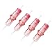 20pcs/Box Pink QUATAT VIPER PMU SMP Sharp Durable Consistent Long Tip Tattoo Needles Permanent Makeup Cartridge (SL0.25/3RLLT)
