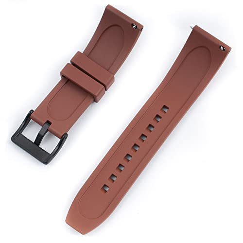 Image of StrapHabit Quick Release Rubber Watch Strap Band FKM 20mm 22mm 24mm