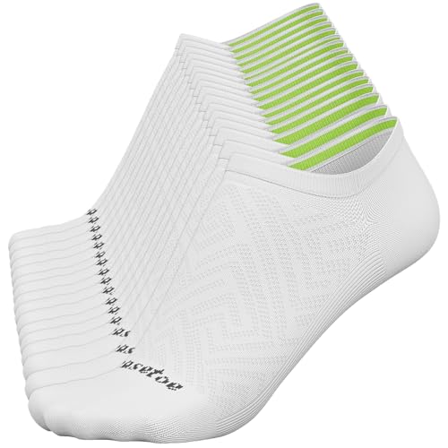 No Show Socks Women, 8 Pairs Low Cut Ankle Non Slip Casual Invisible Liner Athletic Running Socks