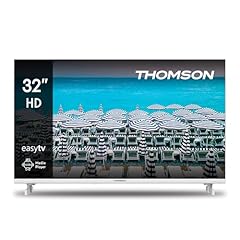 Thomson 32 Pollici (80 cm) HD LED Bianco Easy Non intelligente TV – 32HD2S13W - 2023