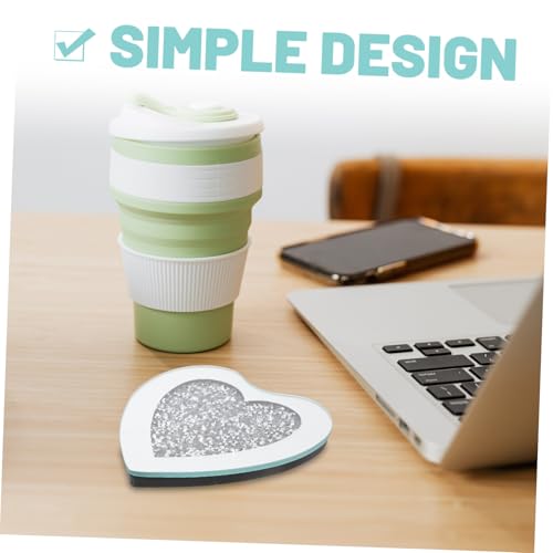 Sous-verres en cœur déco, le cadeau idéal pour embellir la maison