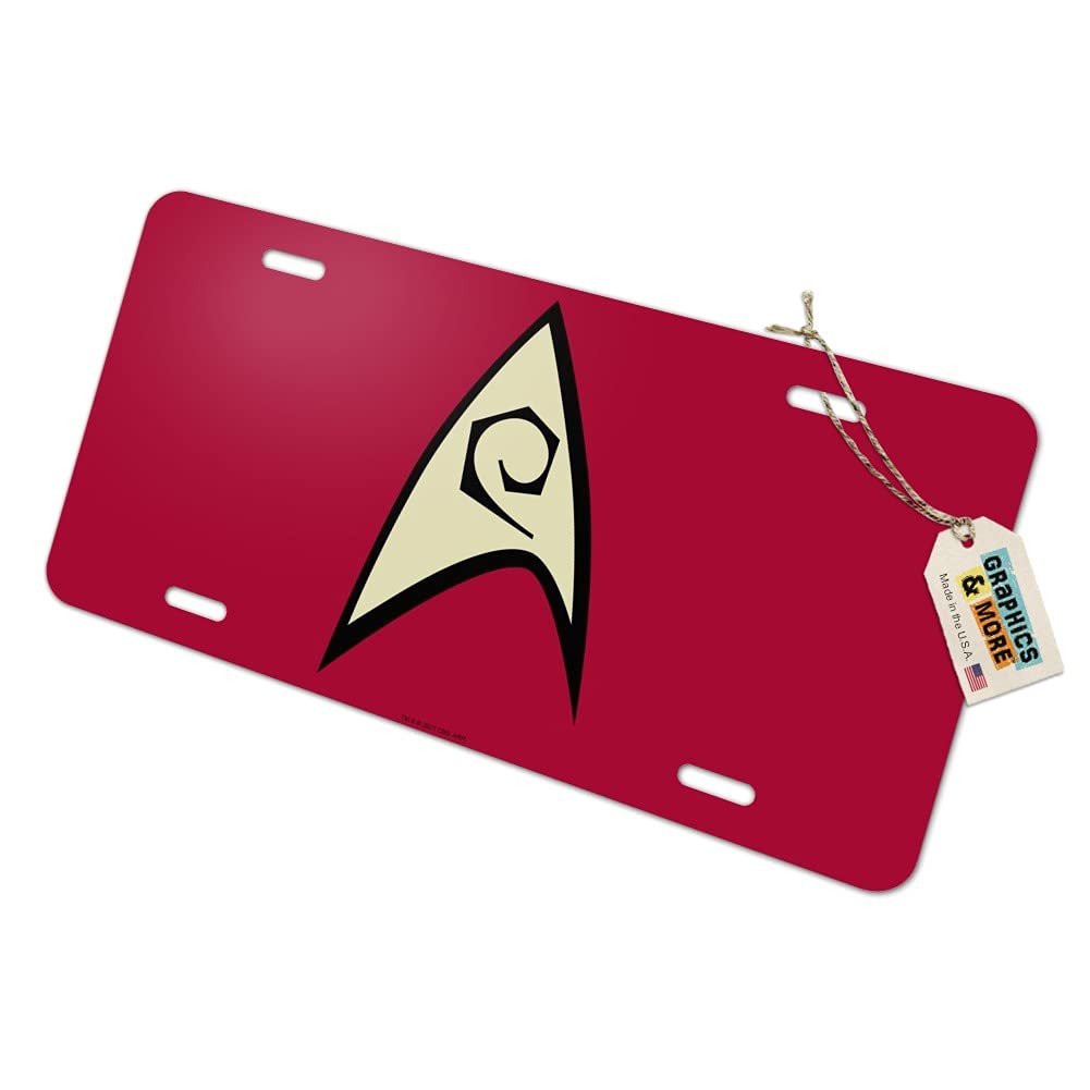 GRAPHICS & MORE Star Trek Engineering Shield Novelty Metal Vanity Tag License Plate