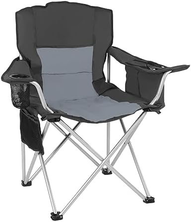 Silla Plegable De Camping Para Adultos - Capacidad 120 Kg, Ligera, Con Bolsa De Transporte - Ideal Para Playa, Picnic, Senderismo Y Acampada