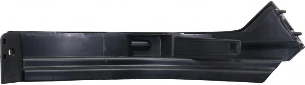 for Ram 2500/3500 2011-2018 Bumper Cover Filler Molding Passenger Side | Front | Paint to Match | PP Plastic | Replacement for CH1047113 | 1HH70TZZAD