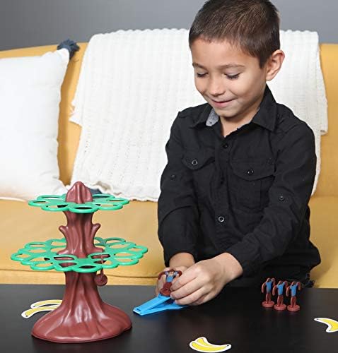 Pressman Jumpin' Monkeys: Catapult Your Monkeys Into The Tree to Win, Multi, 5" image 5
