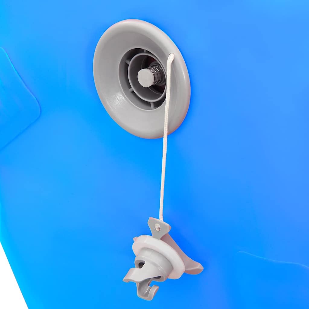 vidaXL Rullo da Ginnastica Gonfiabile con Pompa in PVC Misure/Colori Diversi