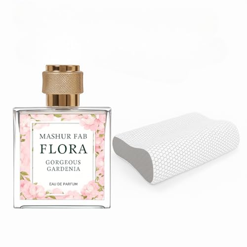 Image of Flora Perfume for Men & Women | Eau de Parfum | Buy 1 Get 1 Free Orthopedic Memory Foam Pillow