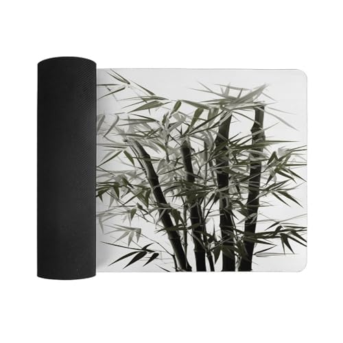 Alfombrilla de escritorio Asian Bamboo de goma 30x60 cm miniatura 3