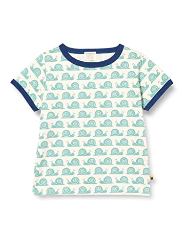 T-Shirt mit Print Schnecke, GOTS Zertifiziert