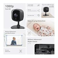 Tapo 1080P Indoor Security Camera, Baby Monitor, Dog Camera, C101 — image 2