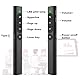 Presentation Clicker,2.4GHz Powerpoint Fernbedienung via USB Empfänger,Rot Pointer für Präsentationen mit Stiftclip,Wireless Presenter mit Laserpointer