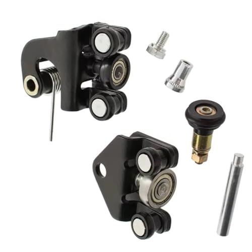 Guía de rodillo coche y bisagras rueda guía puerta corredera 7700352379 compatible con Master 2003-2009 4