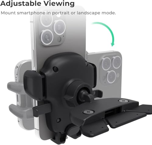 iOttie Easy One Touch Signature CD Slot Car Mount for Smartphone iPhone photo 3