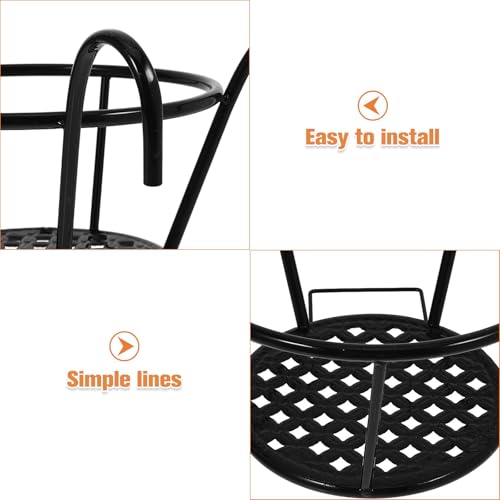 Soporte para plantas exterior YARNOW con base de drenaje que evita la acumulación de agua 8