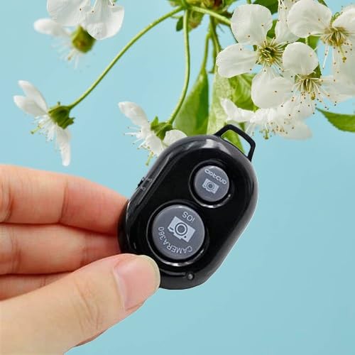 Image of Wireless Bluetooth Selfie /Pictures Clicker Shutter Remote Button Compatible with All Smartphones,iOS, Tablets L5