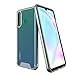 UMaple Huawei P30 Lite Case,Crystal Clear Ultra Slim Hard Case Soft Silicone Edge Dustproof Shock-Absorption Protection Cover for Huawei P30 Lite 6.15-inch