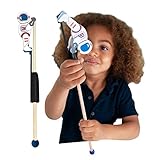 TRADITIONELLES SPIELZEUG MIT EINER MODERNEN ANNÄHERUNG: Hölzerne Spielwaren haben die Fantasie von Kindern jahrhundertelang ergriffen, also sind wir stolz, die Tradition fortzusetzen, während, ein Verständnis des 21. Jahrhunderts zu ihm holend und garantieren, dass die Materialien, die benutzt werden, verantwortlich von einer stützbaren Ressource Ursprungs sind.