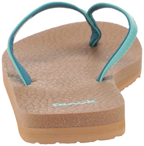 Sanuk Women's Yoga Spree 4, Turquoise, 8 #TOP2