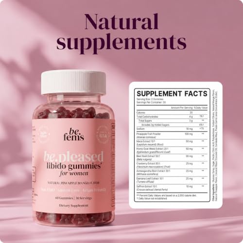 be.fems Premium Libido Support Gummies
