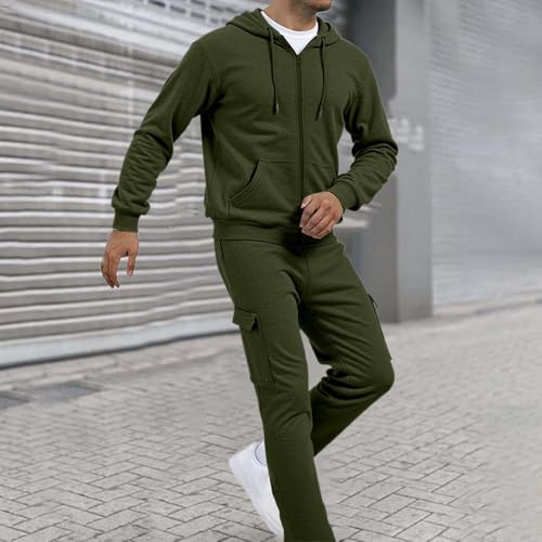 Men Sweatsuits Sets Sweat Suits 2 Piece Set Sweatsuit Zip/Pullover Hoodie and Sweatpants Set Jogging Suit Tracksuits2