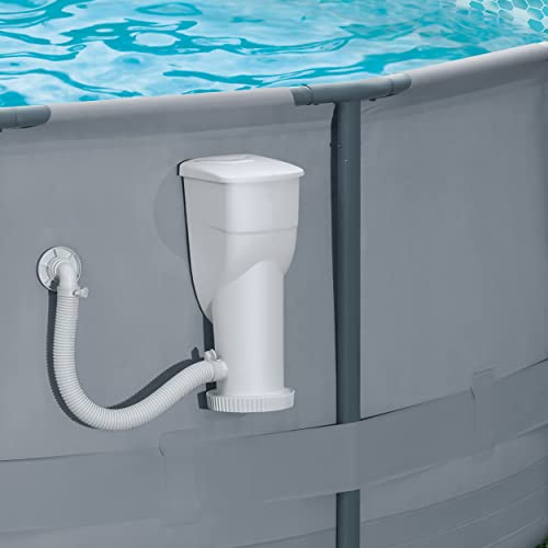 Funsicle Skimmerplus 1500 Gph 2-In-1 Filter Pump And Skimmer System With Clamps And 1.5" Hose Fitting For Above Ground Swimming Pools #TOP1