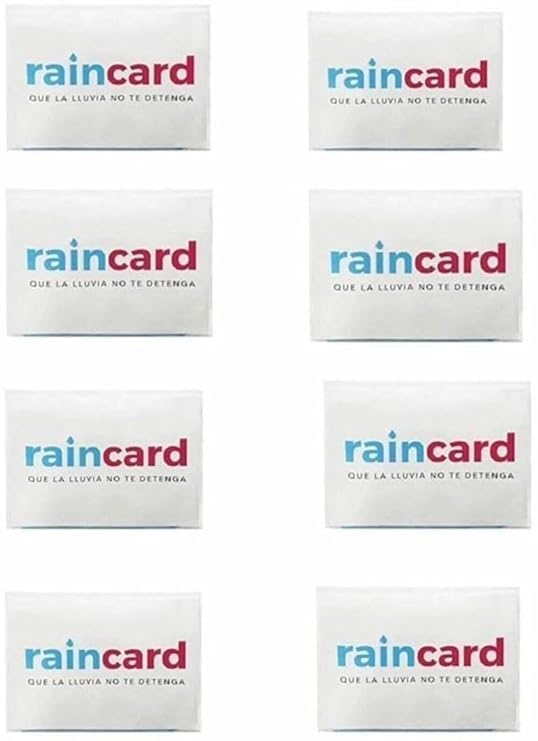 Rain Card Waterproof Emergency Rain Poncho for Men & Women – Pocket Size Hooded Travel Rainwear, Ultra-Light Compact Reusable Raincoat (Personal - Pack of 8)-image-13