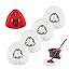 4 Pack White&1 Mop Base