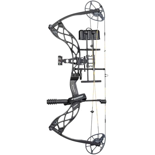 Diamond Archery Deploy SB Compound Bow, 60 lbs, RH, Black