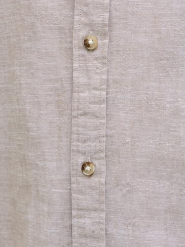 Jjesummer Linen Blend Shirt S/S Sn – Ansicht 6