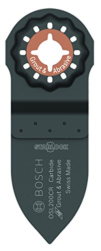 BOSCH OSL200CR Starlock Oscillating Multi Tool Carbide Grit Sanding Finger, 2