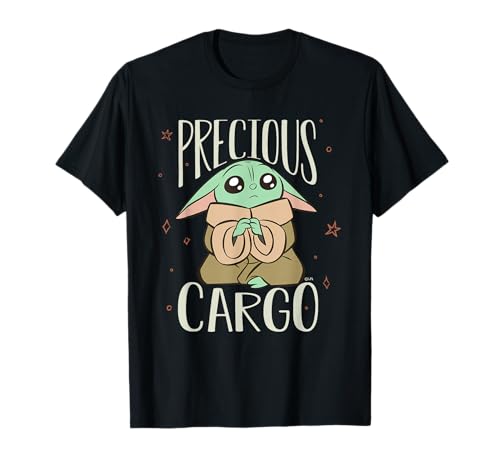 Star Wars The Mandalorian Grogu Precious Cargo Cute T-Shirt