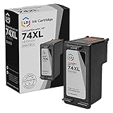LD Remanufactured Ink Cartridge Replacement for HP 74XL CB336WN High Yield (Black)
