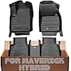 Mat Up! Floor mats for Ford Maverick Hybrid 2022-2026 with Maximum Coverage, Laser Measured, Anti-Slip, Waterproof, All Weather Car Mats Accessories. Covers Row 1 and 2
