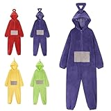 [Matreeglam] 連体パジャマ ルームウェア 大人用 着ぐるみパジャマ 面白い かわいい 大きいサイズ 寝間着 きぐるみ ふわふわ 柔らかい ホームウェア 着ぐるみ ハロウィン コスチューム コスプレ 仮装 男女兼用 部屋着 春秋冬に 4色展開 (パープル, M)