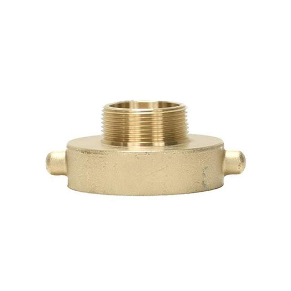 Dixon Valve HA25S10T Equiv. Adapter, Brass, 2.5" Female NPSH, 1" Male NPT, Pin, Fast