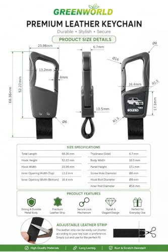 Image of Greenworld Scratch proof Fob Key Heavy Duty Keychain Compatible With New Mahin-dra Scorpio /bolero /xuv700 /xuv300 /3xo with new mahin-dra logo